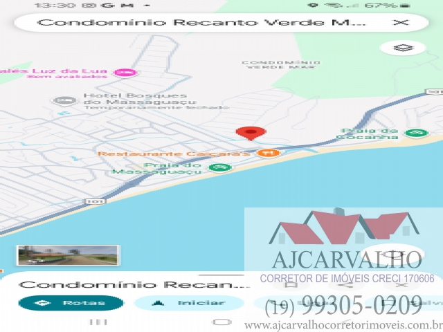 TerrenoPraia para VENDA Massaguaçú Caraguatatuba